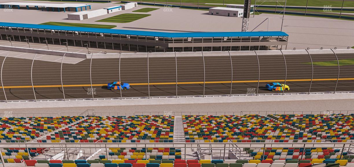 Daytona International Speedway - Section 370 Seat View