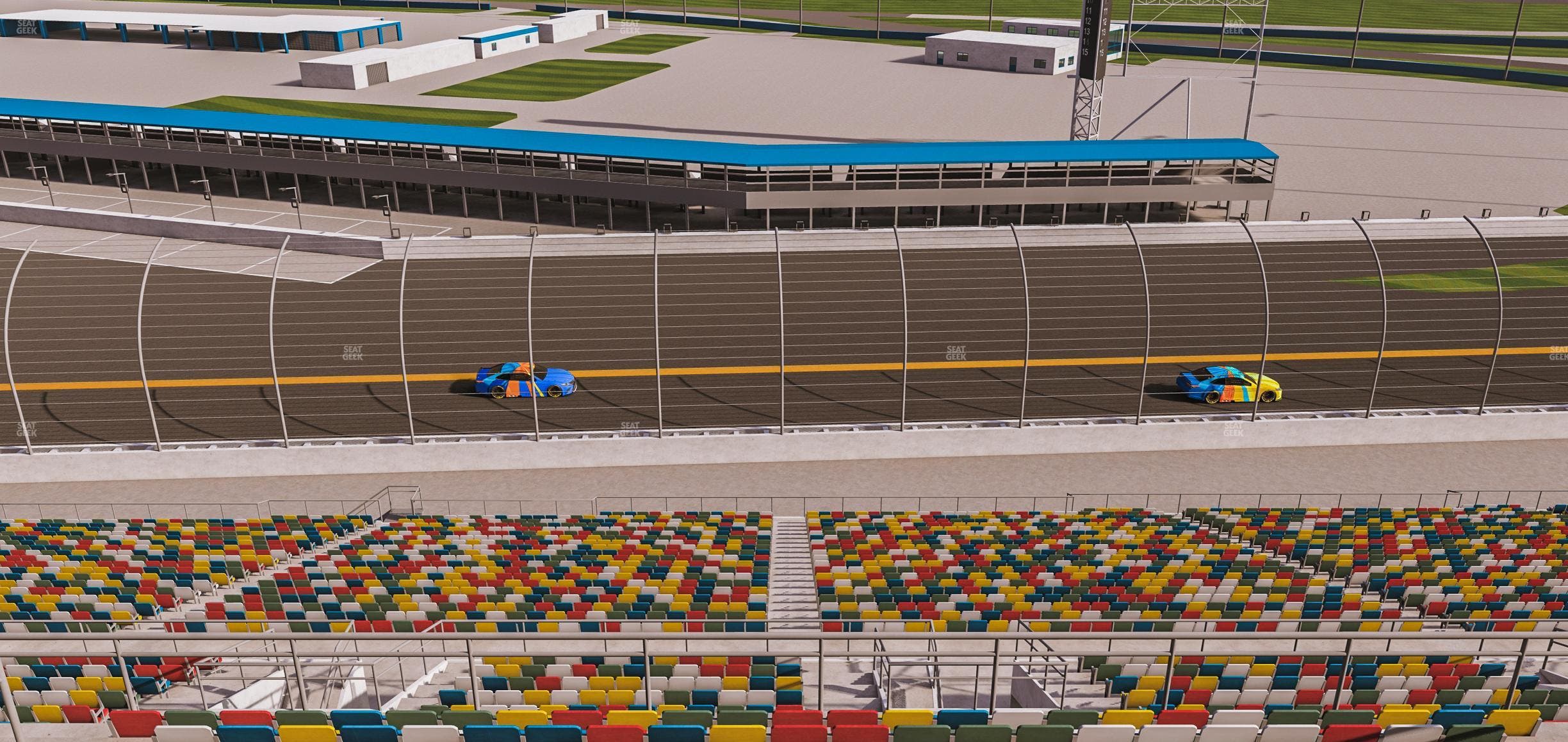 Daytona International Speedway - Section 370 Seat View