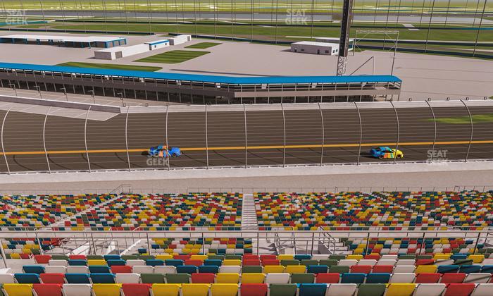 Daytona International Speedway - Section 370 Seat View