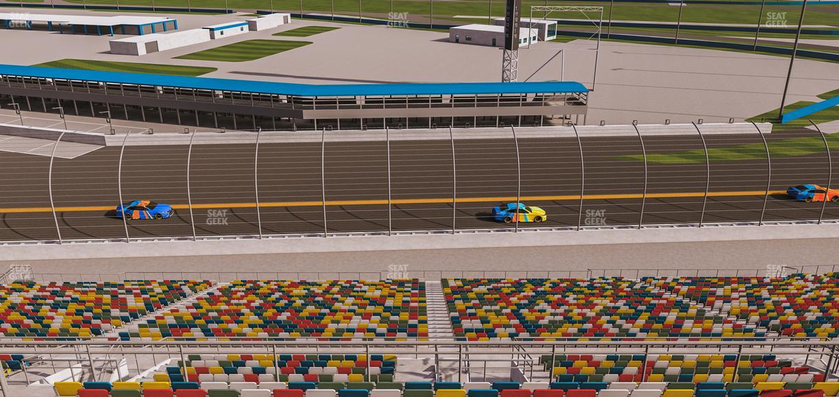 Daytona International Speedway - Section 371 Seat View