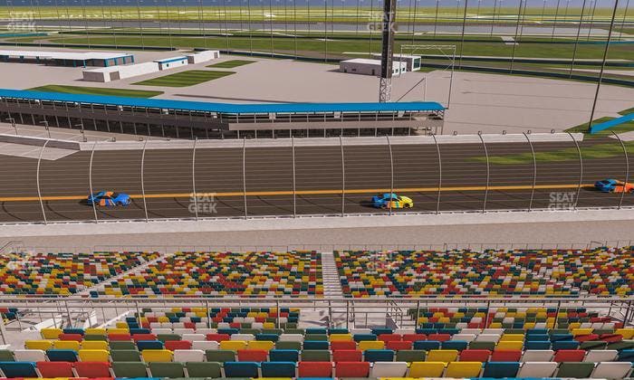 Daytona International Speedway - Section 371 Seat View