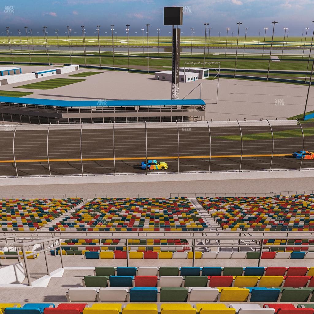 Daytona International Speedway - Section 372 Seat View