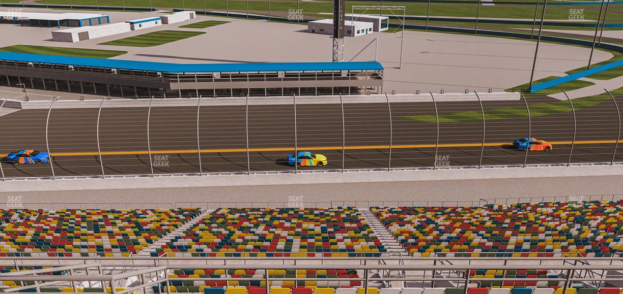 Daytona International Speedway - Section 372 Seat View
