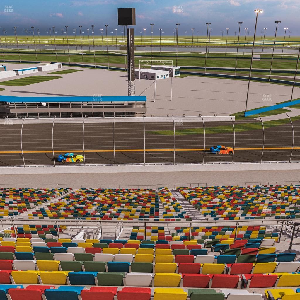 Daytona International Speedway - Section 374 Seat View