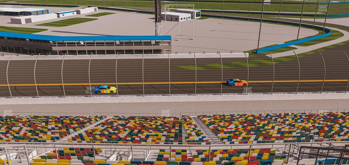Daytona International Speedway - Section 374 Seat View