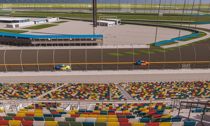 Daytona International Speedway - Section 374 Seat View