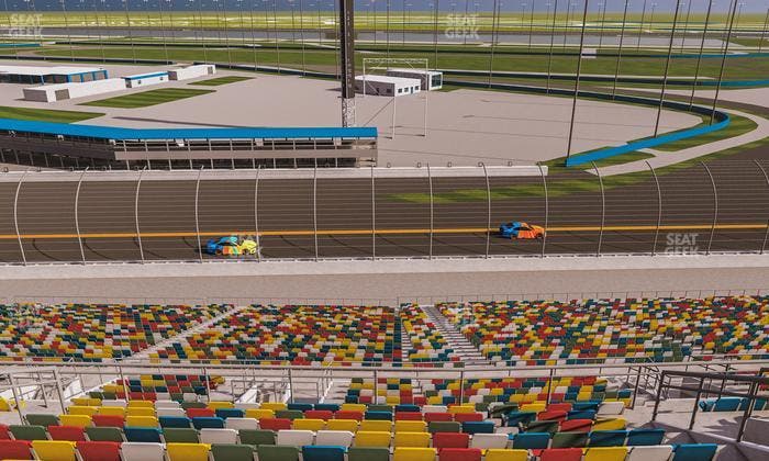 Daytona International Speedway - Section 374 Seat View
