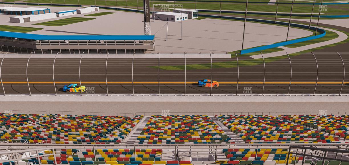 Daytona International Speedway - Section 375 Seat View