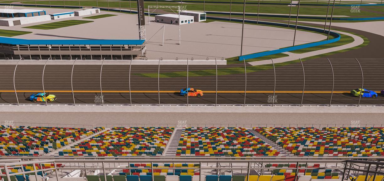Daytona International Speedway - Section 376 Seat View