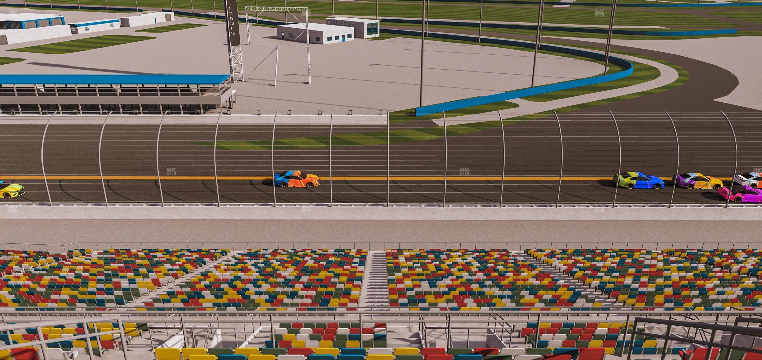 Daytona International Speedway - Section 377 Seat View