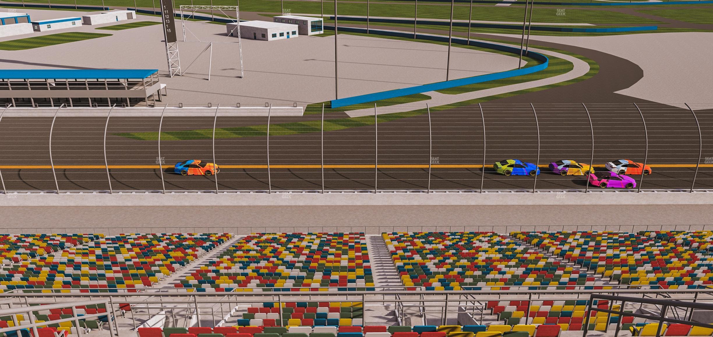 Daytona International Speedway - Section 378 Seat View