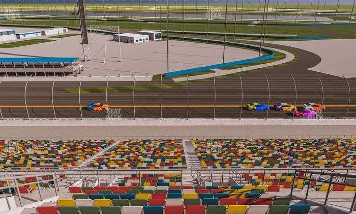 Daytona International Speedway - Section 378 Seat View