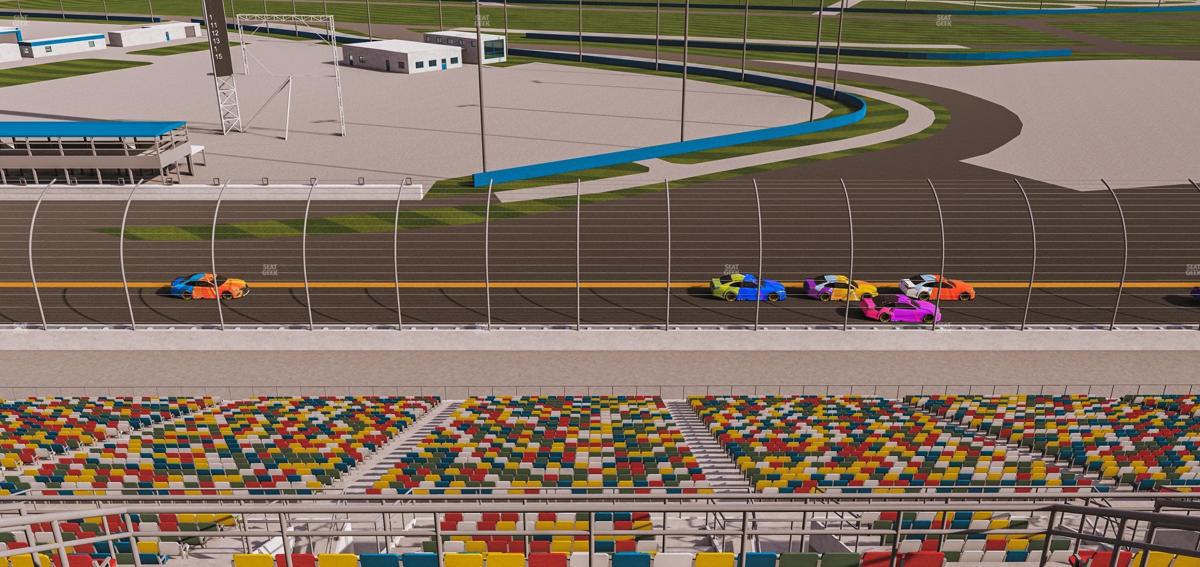 Daytona International Speedway - Section 379 Seat View