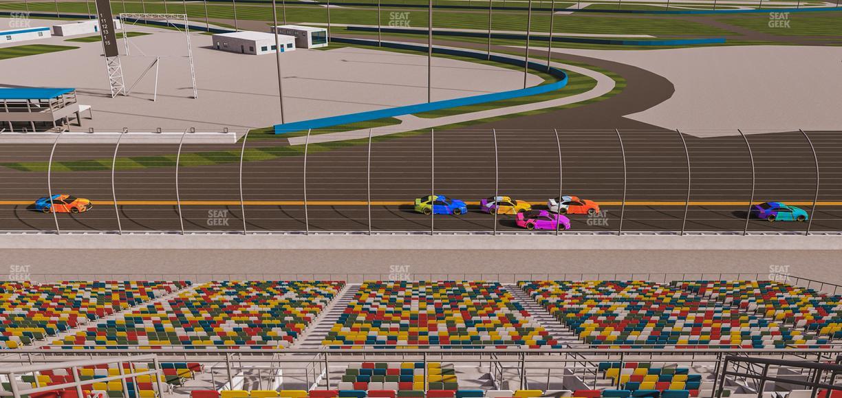Daytona International Speedway - Section 380 Seat View