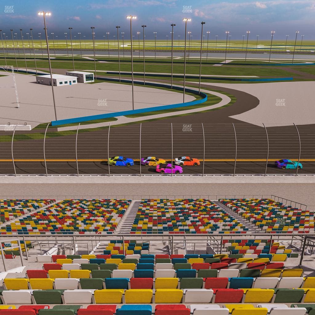 Daytona International Speedway - Section 381 Seat View