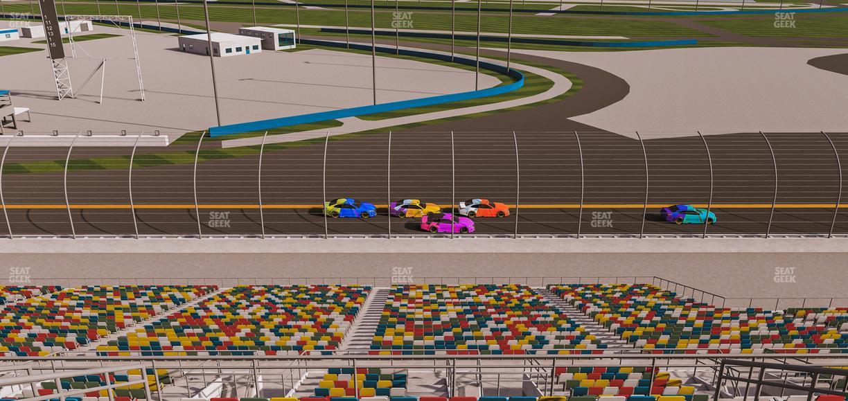 Daytona International Speedway - Section 381 Seat View