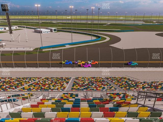 Daytona International Speedway - Section 381 Seat View