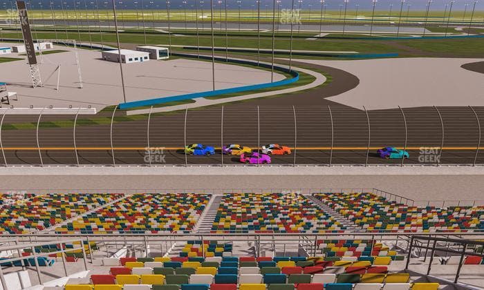 Daytona International Speedway - Section 381 Seat View