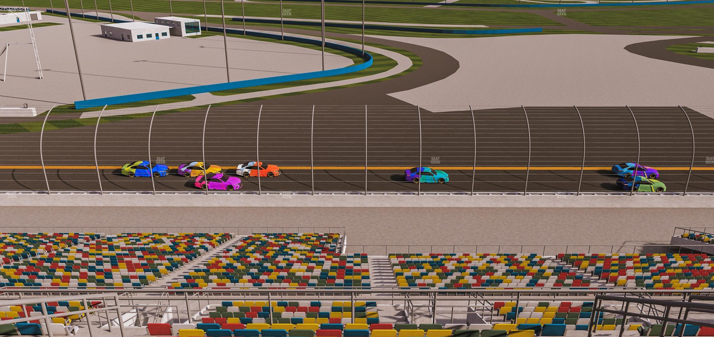 Daytona International Speedway - Section 383 Seat View