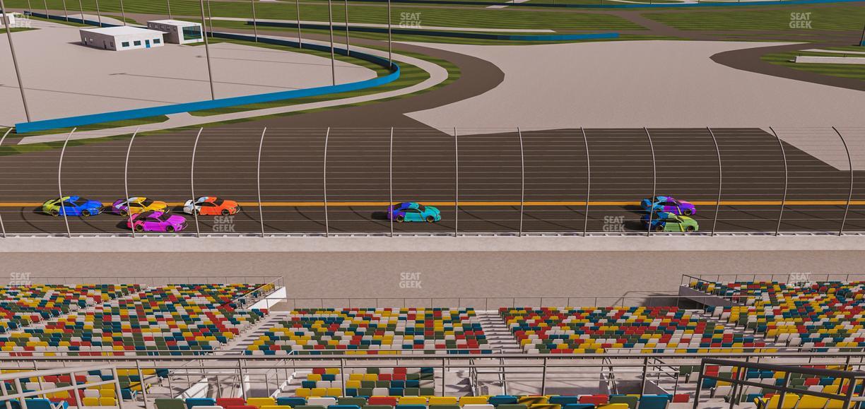 Daytona International Speedway - Section 384 Seat View