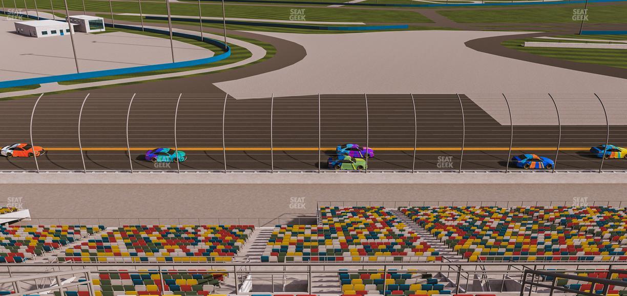 Daytona International Speedway - Section 386 Seat View