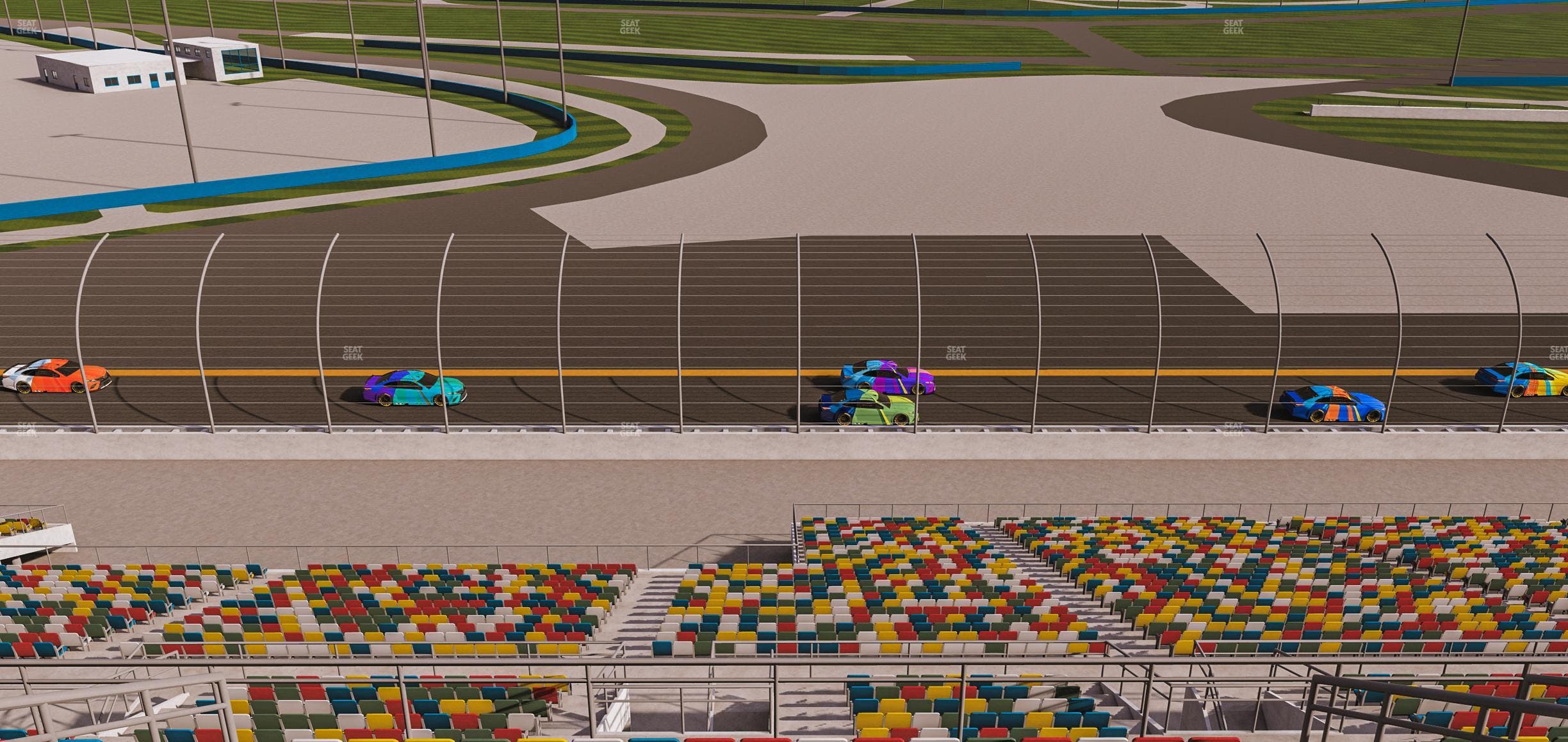 Daytona International Speedway - Section 386 Seat View