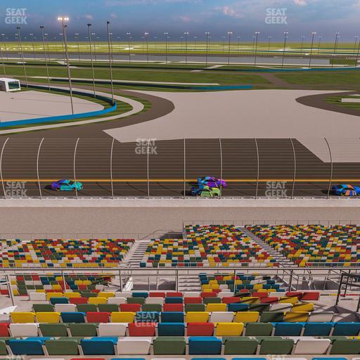 Daytona International Speedway - Section 386 Seat View