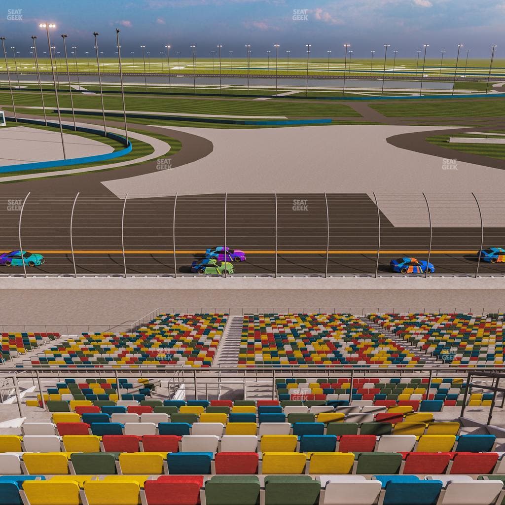 Daytona International Speedway - Section 387 Seat View