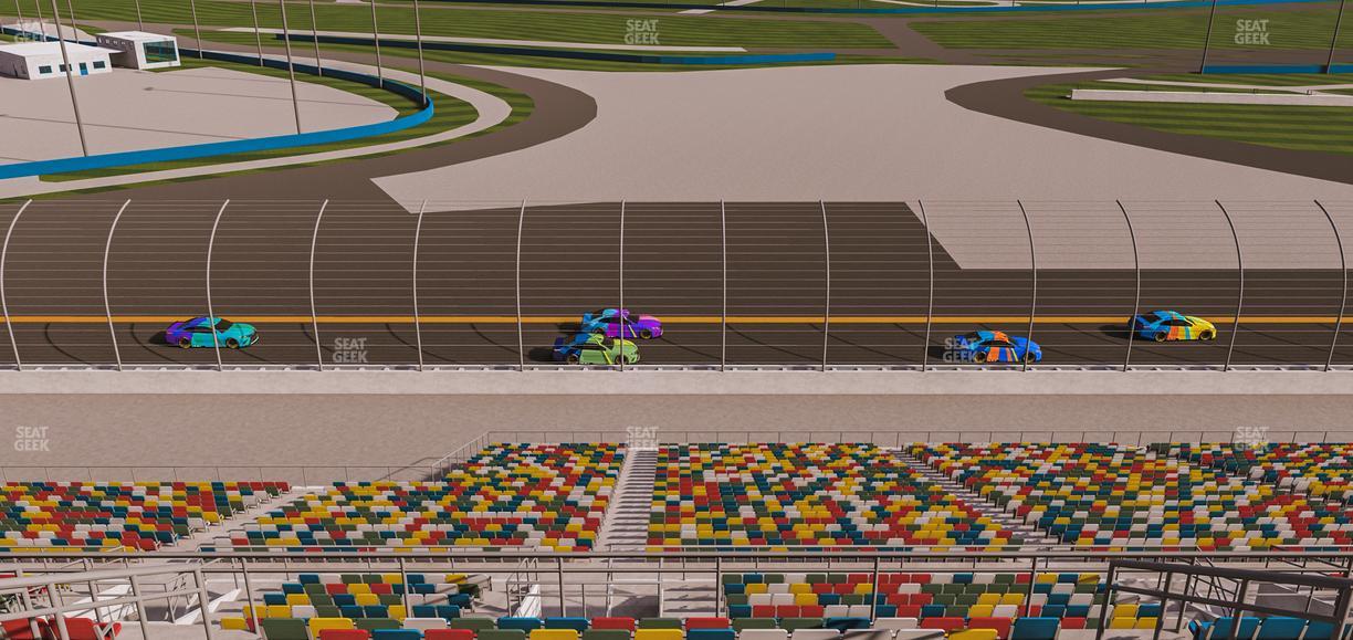 Daytona International Speedway - Section 387 Seat View