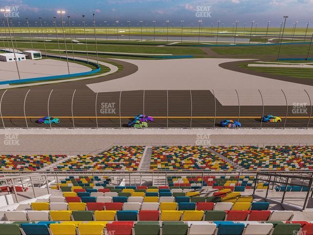 Daytona International Speedway - Section 387 Seat View