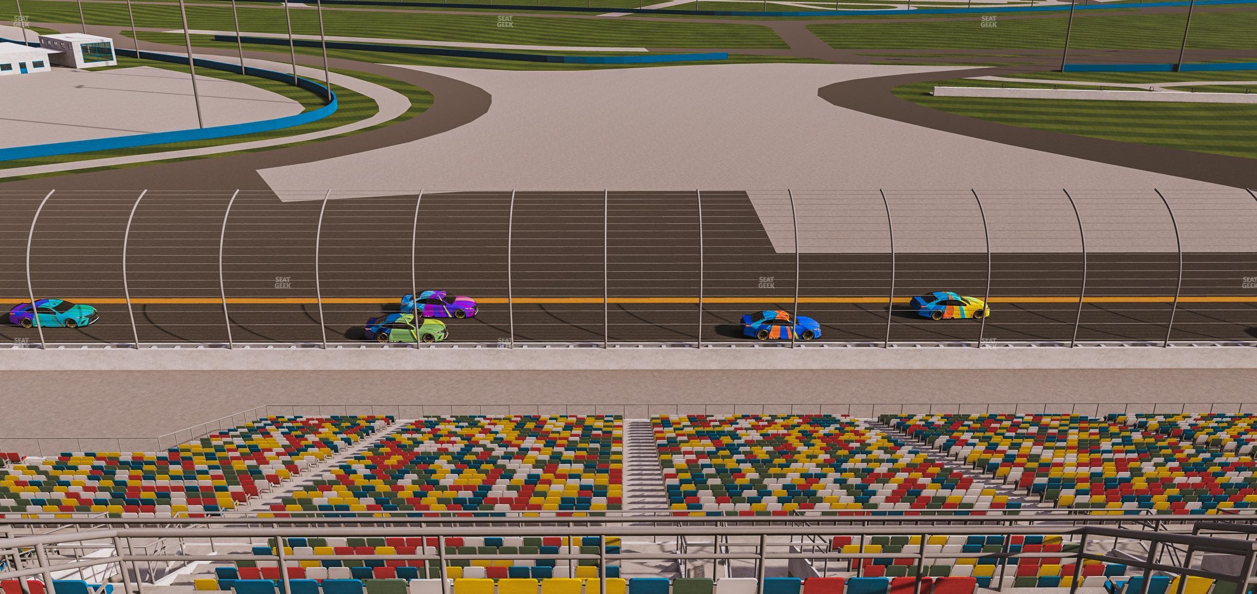 Daytona International Speedway - Section 388 Seat View