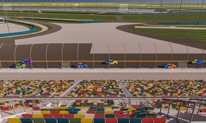 Daytona International Speedway - Section 390 Seat View
