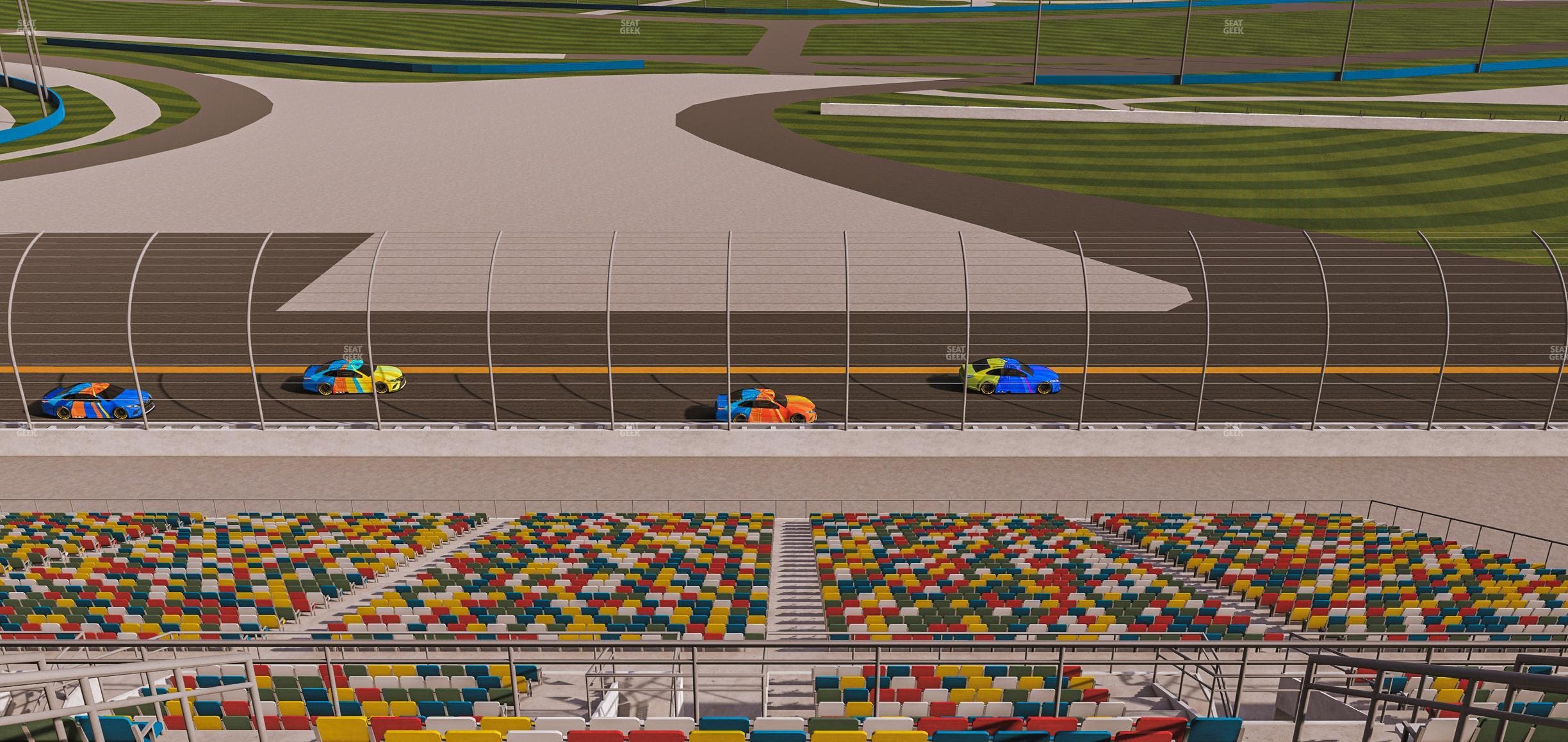 Daytona International Speedway - Section 393 Seat View