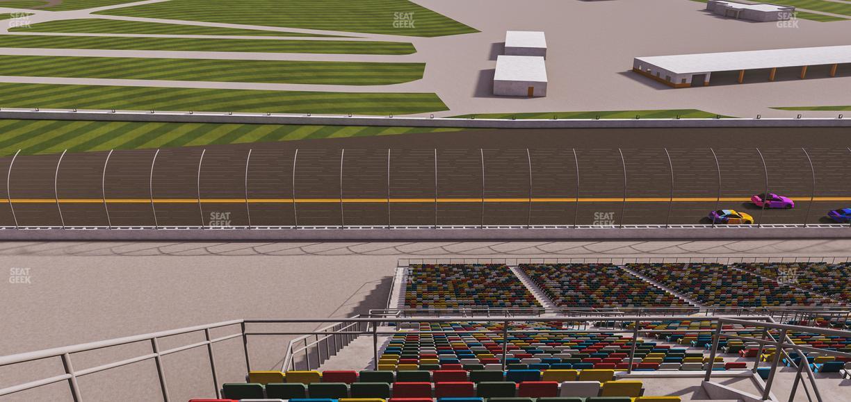 Daytona International Speedway - Section 408 Seat View