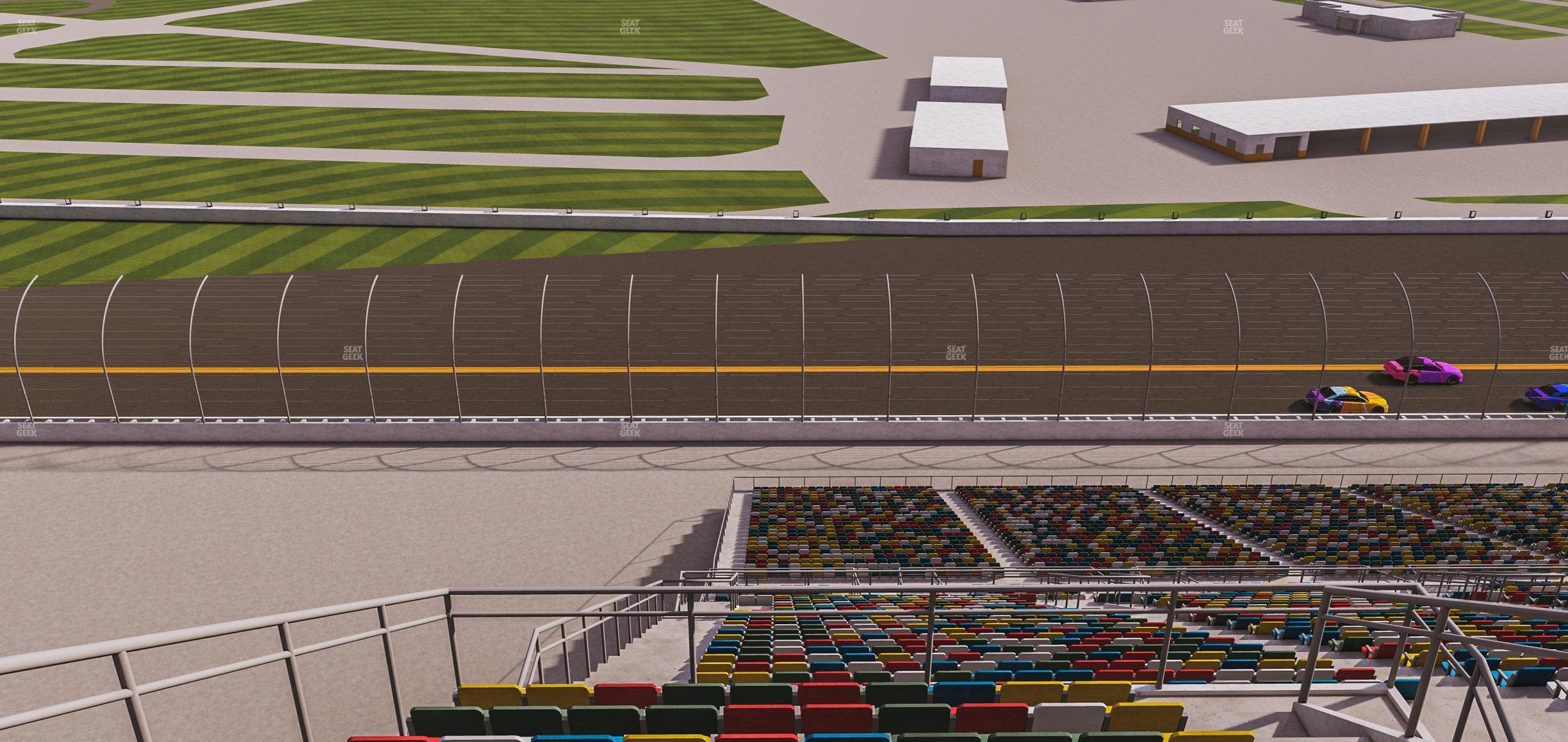 Daytona International Speedway - Section 408 Seat View