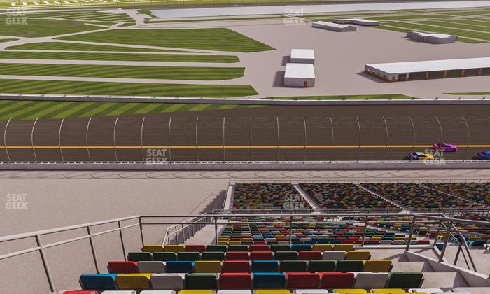 Daytona International Speedway - Section 408 Seat View