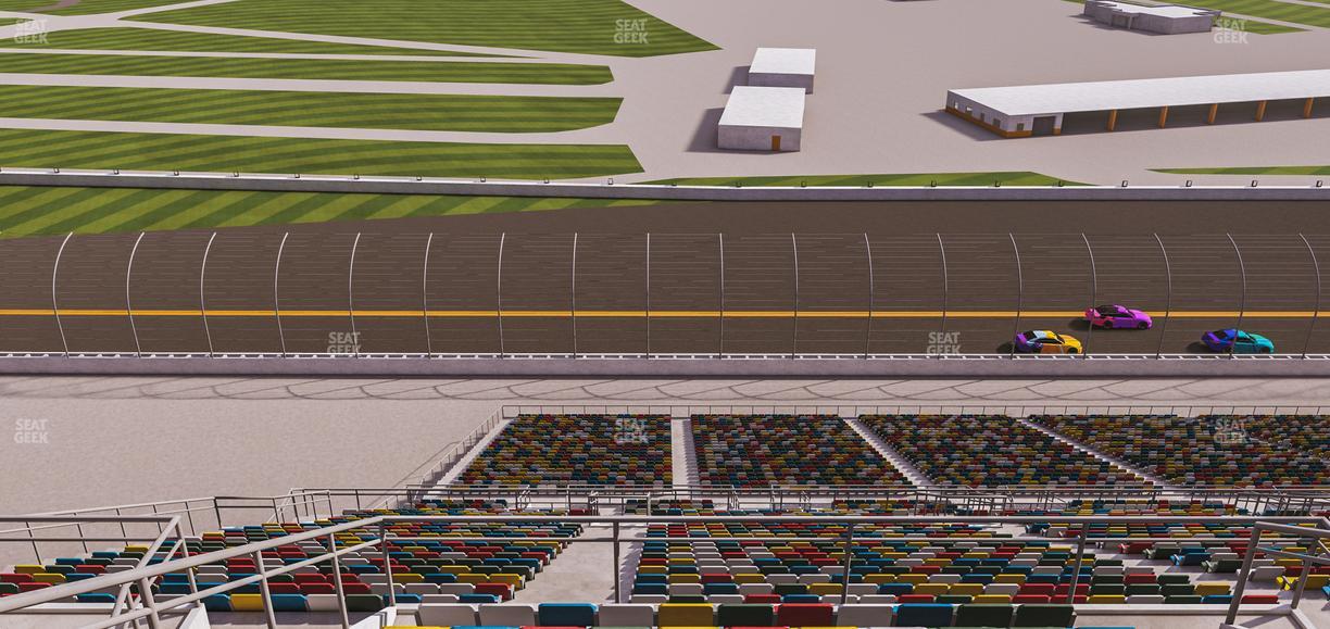 Daytona International Speedway - Section 409 Seat View
