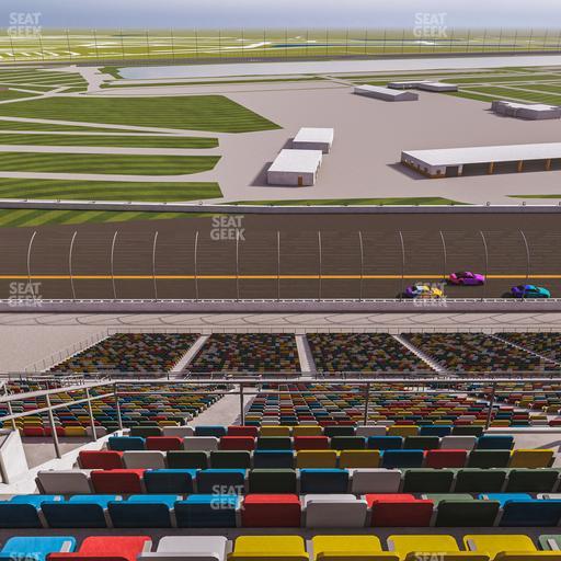 Daytona International Speedway - Section 410 Seat View