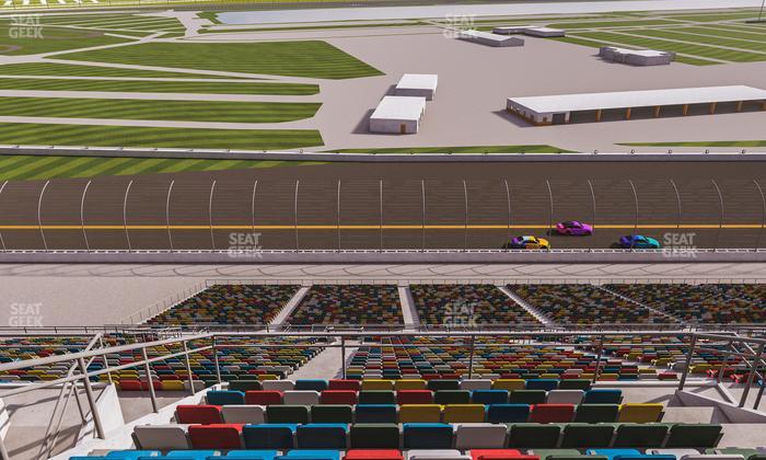 Daytona International Speedway - Section 410 Seat View