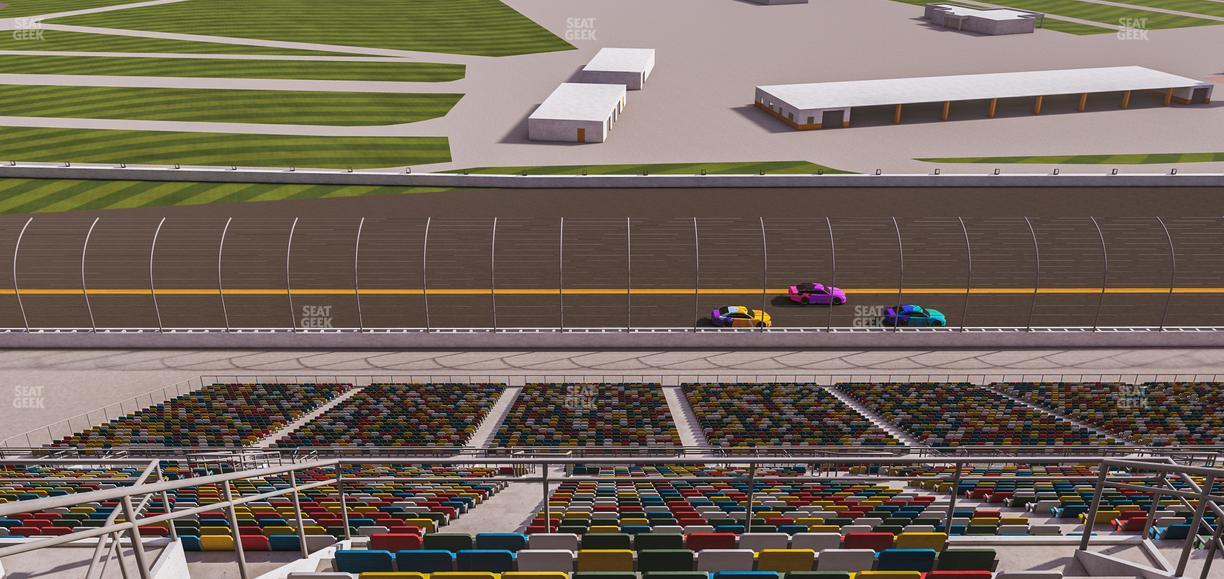 Daytona International Speedway - Section 411 Seat View
