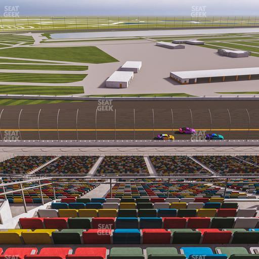 Daytona International Speedway - Section 411 Seat View