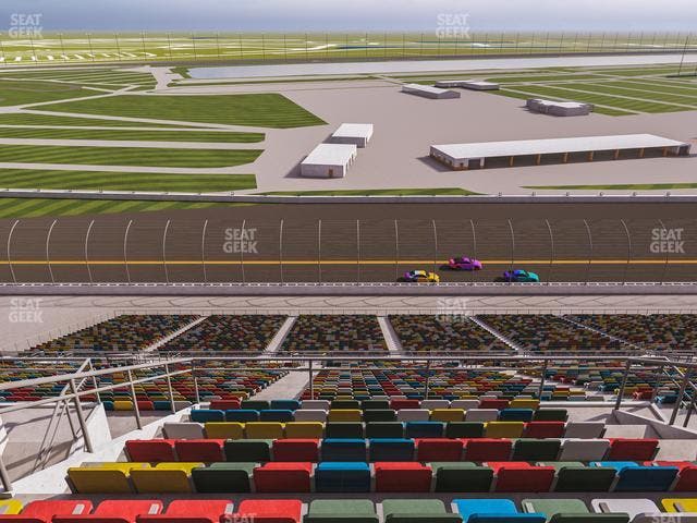 Daytona International Speedway - Section 411 Seat View