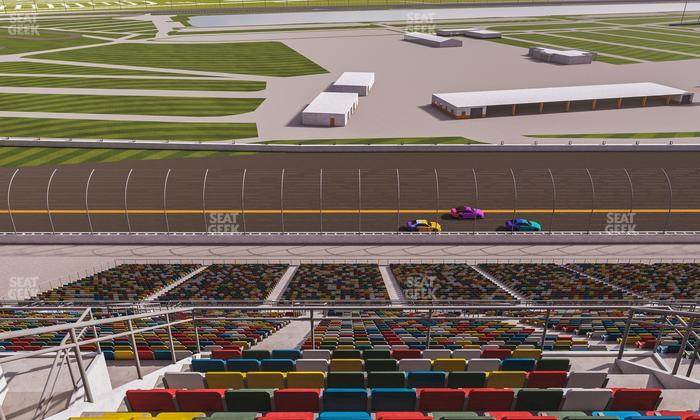 Daytona International Speedway - Section 411 Seat View