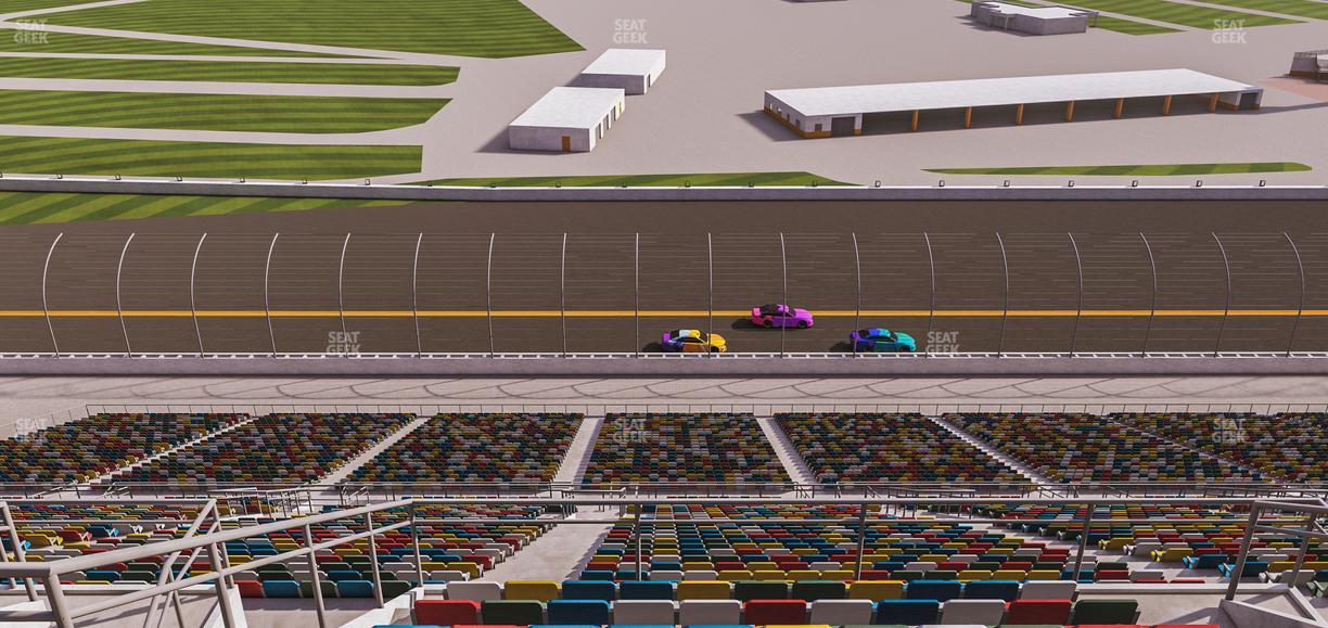 Daytona International Speedway - Section 412 Seat View