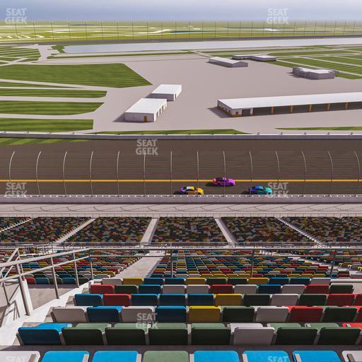 Daytona International Speedway - Section 412 Seat View