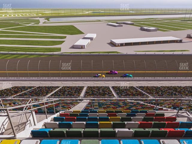 Daytona International Speedway - Section 412 Seat View