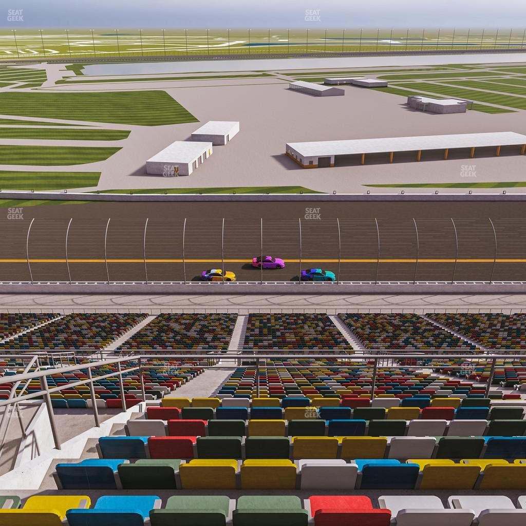 Daytona International Speedway - Section 413 Seat View