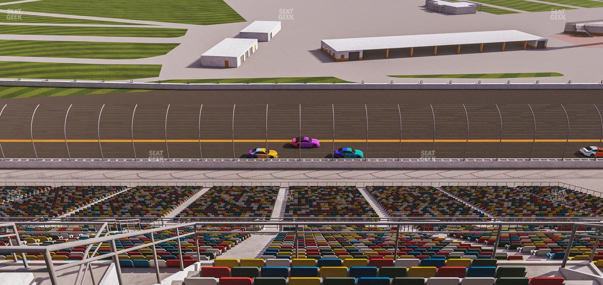 Daytona International Speedway - Section 413 Seat View