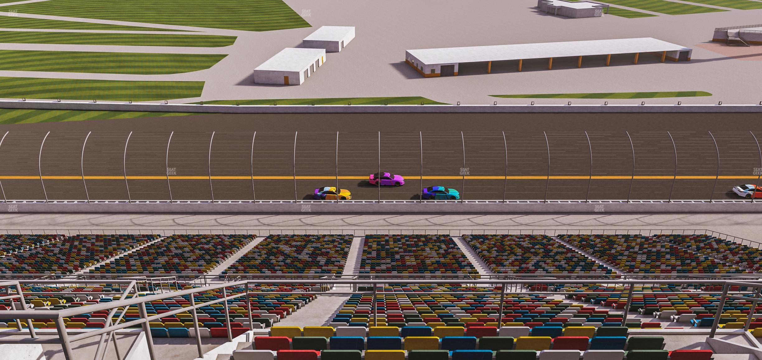 Daytona International Speedway - Section 413 Seat View