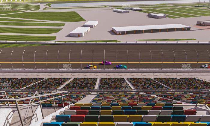 Daytona International Speedway - Section 413 Seat View